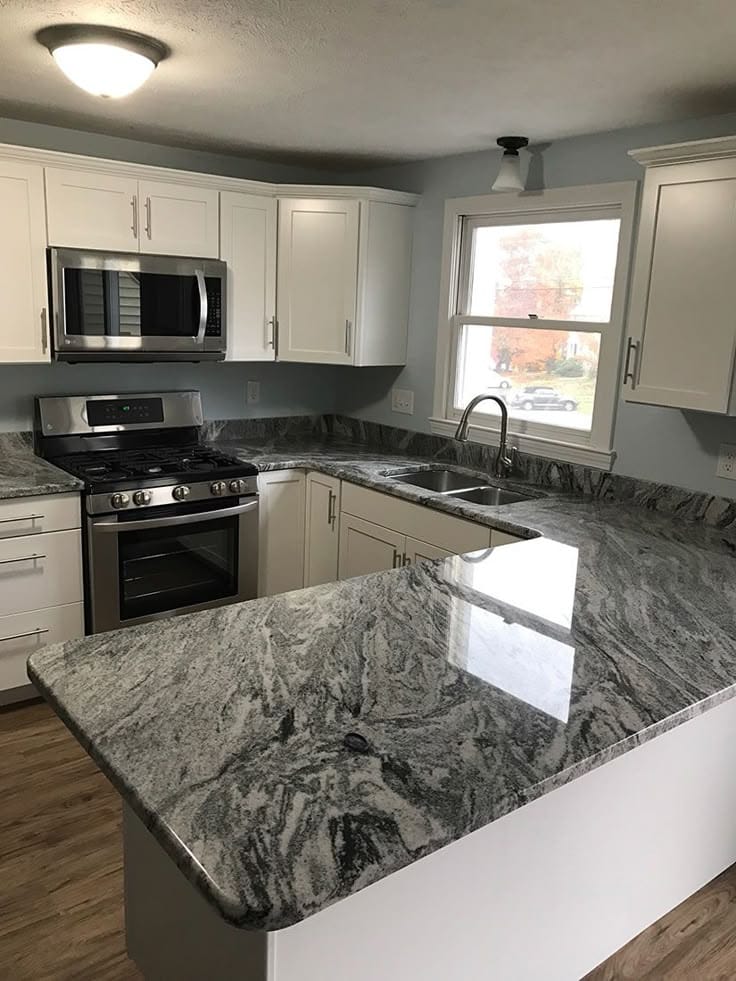 Countertop for Viscon-White-Granite in Selangor